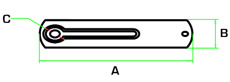 Half Saddle Dimensions-423